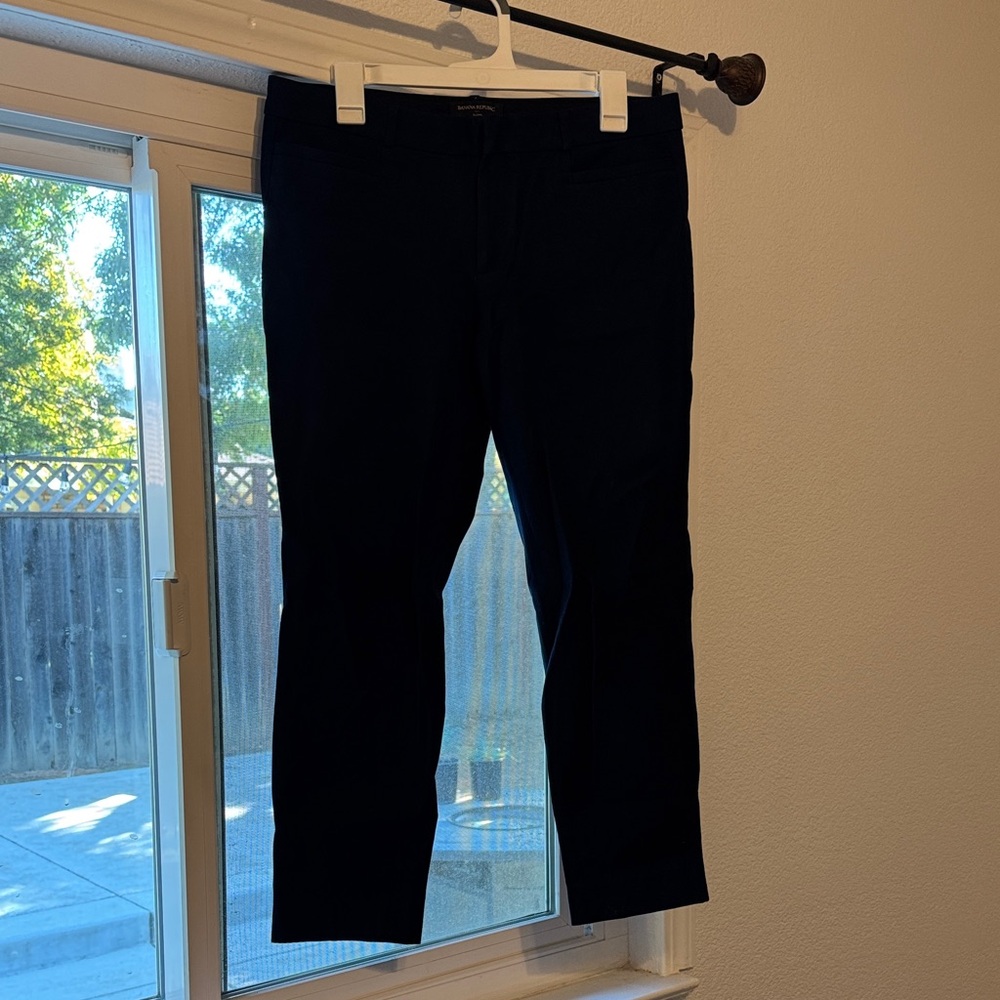 Black Cropped Pants